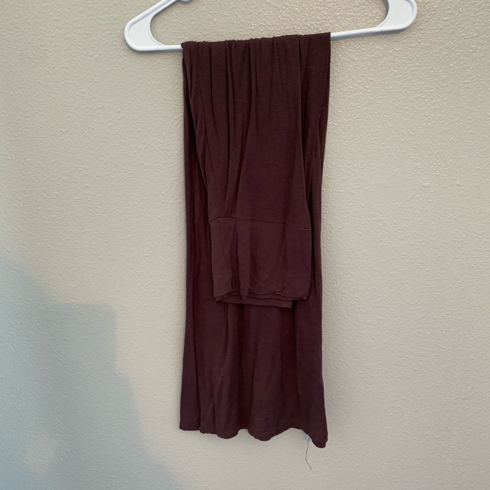 Le pink brown skirt